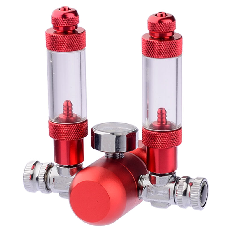 ST-02 Environmentally Friendly Dual-Meter CO2 Aquarium Pressure Regulator