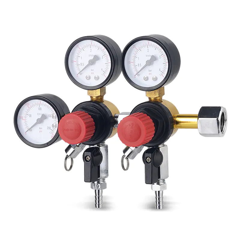 TR-98-2 Aluminum High-Precision CO2 Gas Pressure Regulator